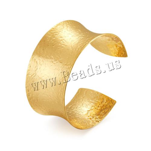 Brass Bracelet & Bangle, plated, for woman, golden, Sold By PC