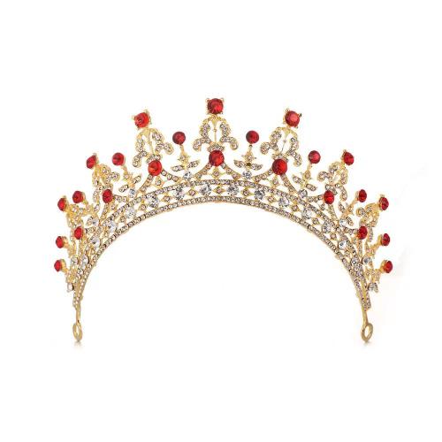 Bridal Tiaras, Tibetan Style, fashion jewelry & for woman & with rhinestone, more colors for choice, width 55mm, length 150mm, Sold By PC