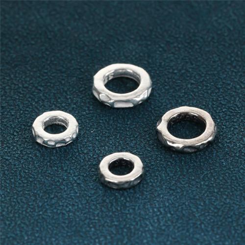 Spacer Beads Jewelry 925 Sterling Silver DIY Sold By PC