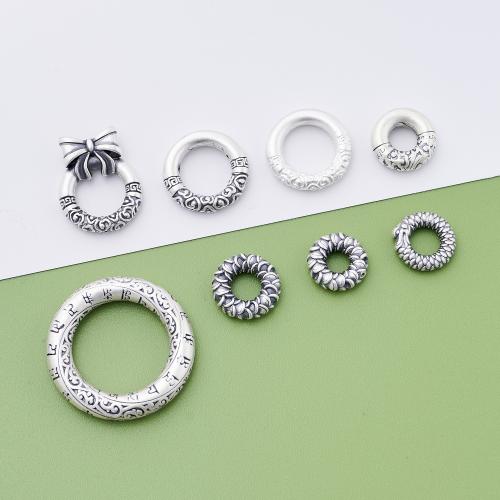 925 Sterling Silber Verbindungsring, DIY & verschiedene Größen vorhanden & verschiedene Stile für Wahl, keine, verkauft von PC