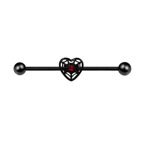 Titantium acciaio orecchino piercing, unisex & stili diversi per la scelta & Micro spianare cubic zirconia, nessuno, Venduto da PC