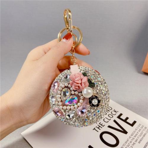 Fashion Luggage and Bag Accessories Zinc Alloy multifunctional & for woman & with rhinestone 60mm Sold By PC