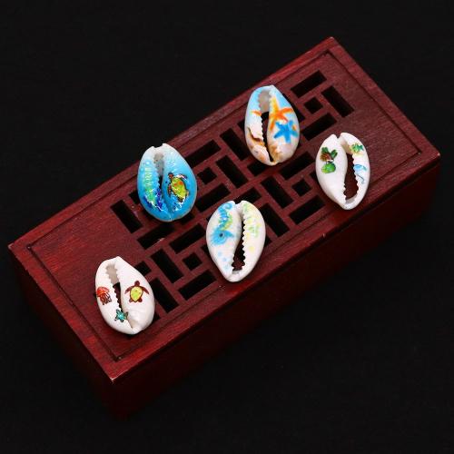 Perles naturelles de coquillage d'eau douce , coquille de trompette, coquille, DIY & modèles différents pour le choix, plus de couleurs à choisir, 9x19mm, Vendu par PC