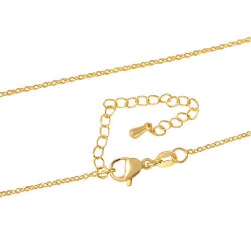 Brass Chain Necklace, plated, different size for choice & different styles for choice, more colors for choice, Sold By PC