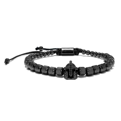 Titan Edelstahl Armband, Titanstahl, Länge Einstellbar & Modeschmuck & unisex & Micro pave Zirkonia, keine, Länge:ca. 19 cm, verkauft von PC