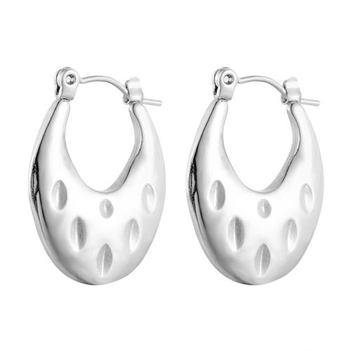 Acier inoxydable Levier Retour Earring, Acier inoxydable 304, bijoux de mode & pour femme, plus de couleurs à choisir, 19.10x24.50mm, Vendu par paire