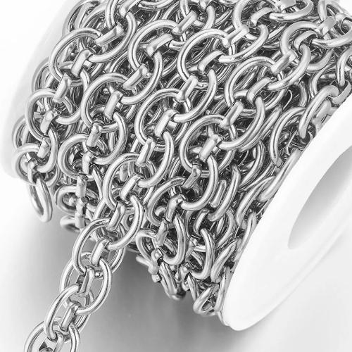 Stainless Steel Jewelry Chain 304 Stainless Steel DIY Sold By m