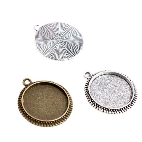 Zinc Alloy Pendant Cabochon Setting plated DIY nickel lead & cadmium free Inner mm Approx Sold By Bag