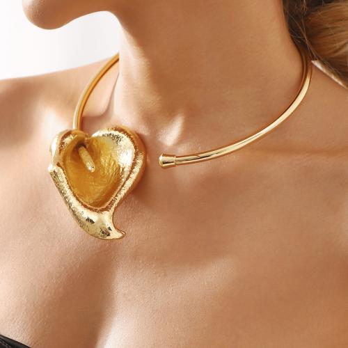 Collar Necklace Zinc Alloy with Brass plated fashion jewelry nickel lead & cadmium free Sold By PC