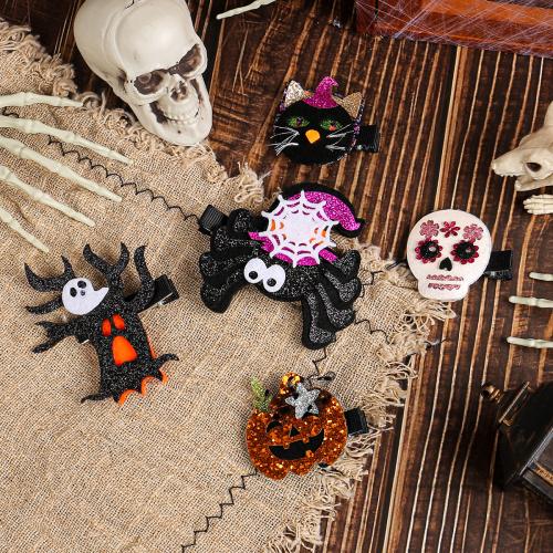 New Hot Halloween Jewelry and Decor, Cloth, with Iron, half handmade, Halloween Design & different styles for choice & for woman, Sold By PC