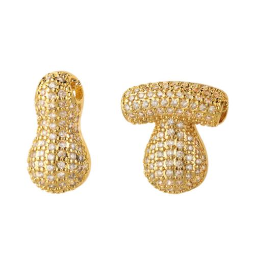 Cubic Zirconia Micro Pave bronze Pingente, cobre, banhado, DIY & Vario tipos a sua escolha & micro pavimento em zircônia cúbica, dourado, vendido por PC