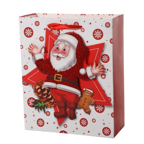 Christmas Gift Bag Paper Christmas Design & multifunctional  Sold By Lot