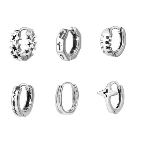 Stainless Steel Huggie Hoop Earring, 304 Stainless Steel, Unisex & different styles for choice, original color, Sold By PC