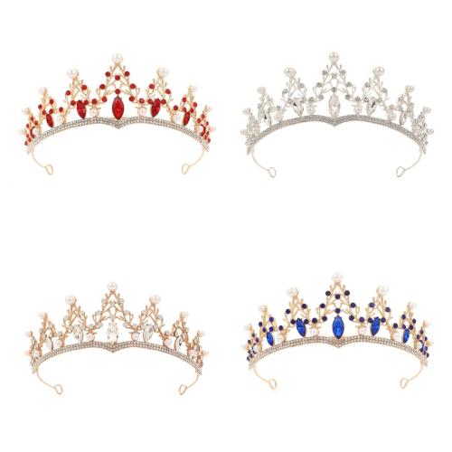 Bridal Tiaras Zinc Alloy fashion jewelry & for woman & with rhinestone Sold By PC