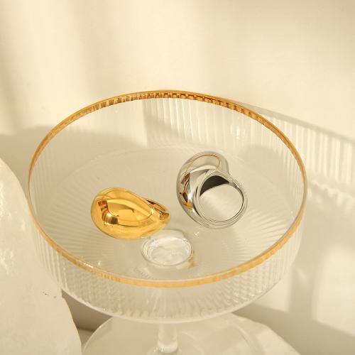 Titanium Steel Finger Ring plated fashion jewelry US Ring Sold By PC