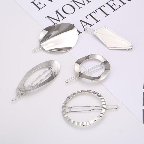 Alligator Hair Clip Zinc Alloy plated & for woman Sold By PC