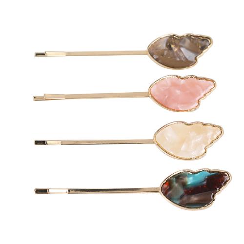 Hair Slide, Tibetan Style, with Acetate, for woman, more colors for choice, Sold By PC