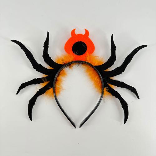 Plastic Hair Band, with Felt, Halloween Design & for woman, more colors for choice, 225x275mm, Sold By PC