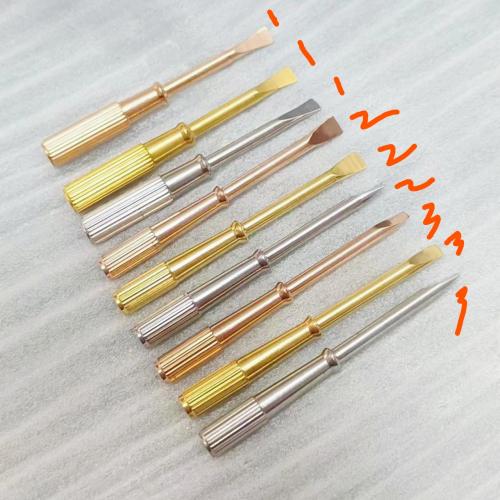 304 Stainless Steel Screwdriver, Vacuum Ion Plating, DIY & different size for choice, more colors for choice, Sold By PC