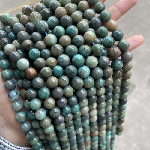 Perles turquoises, Rond, DIY & normes différentes pour le choix, plus de couleurs à choisir, Vendu par brin