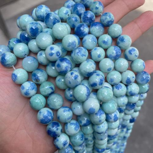 Perles bijoux en pierres gemmes, Persique Jade, Rond, DIY & normes différentes pour le choix, plus de couleurs à choisir, Vendu par brin