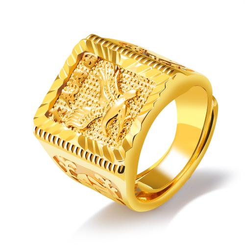 Brass Finger Ring, gold color plated, fashion jewelry & for man, wide:20mm, Sold By PC