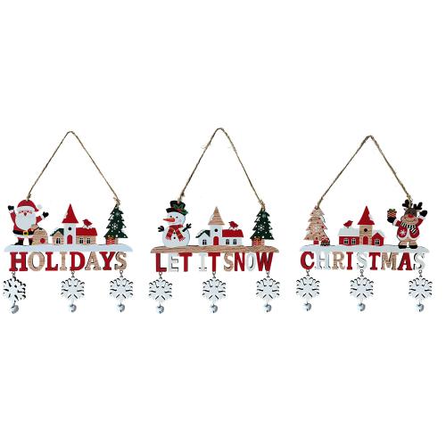 Christmas Decoration, three-ply board, Christmas Design & different styles for choice, Sold By PC