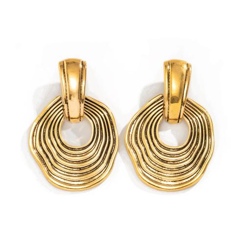 Boucle d'oreille dormeuse en alliage de zinc, bijoux de mode & styles différents pour le choix & pour femme, plus de couleurs à choisir, Vendu par paire