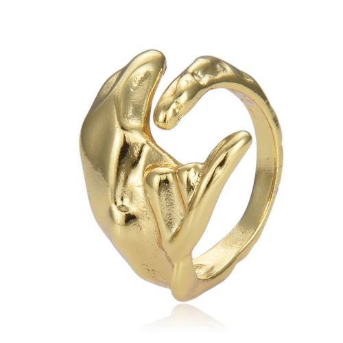 Brass Finger Ring, fashion jewelry & Unisex, more colors for choice, Sold By PC