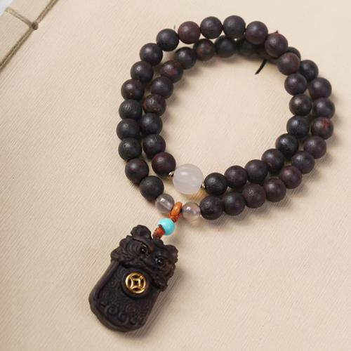 Wrist Mala, Wood, fashion jewelry & Unisex, Length:Approx 33 cm, Sold By PC