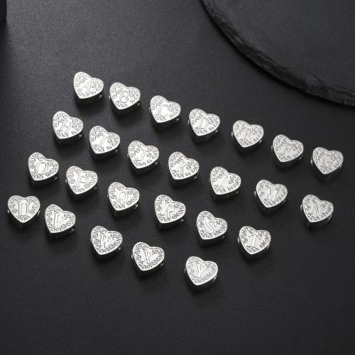 Stainless Steel Beads, 304 Stainless Steel, Heart, DIY & different designs for choice, more colors for choice, 10x12mm, Sold By PC