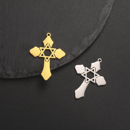 Stainless Steel Cross Pendants 304 Stainless Steel DIY Sold By PC