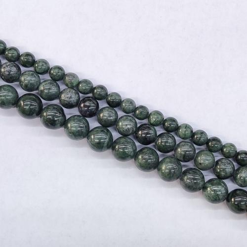 Natural Jade Beads, Round, DIY & different size for choice, more colors for choice, Sold By Strand