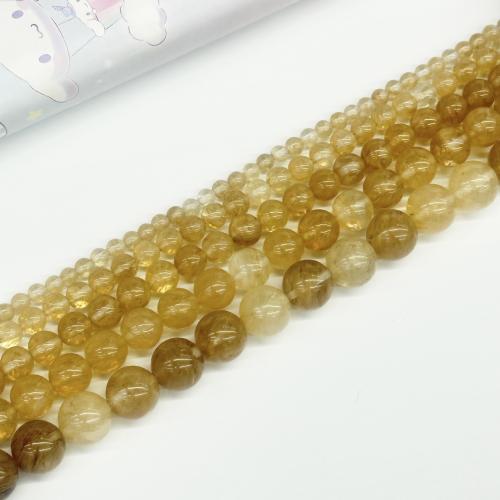 Gemstone Jewelry Beads, Watermelon Brown, Round, DIY & different size for choice, more colors for choice, Sold By Strand