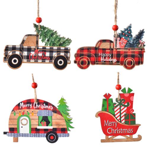 Christmas Decoration, Wood, half handmade, Christmas Design & different styles for choice, Sold By PC