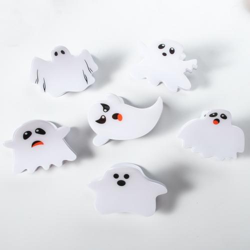 Hair Claw Clips, PVC Plastic, handmade, Halloween Design & different styles for choice & for woman, Sold By PC