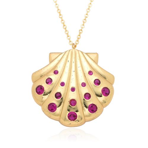 Collier en laiton cubique Zircon Micro Pave, Placage, pavé de micro zircon & pour femme, plus de couleurs à choisir, Longueur:Environ 41-50 cm, Vendu par PC