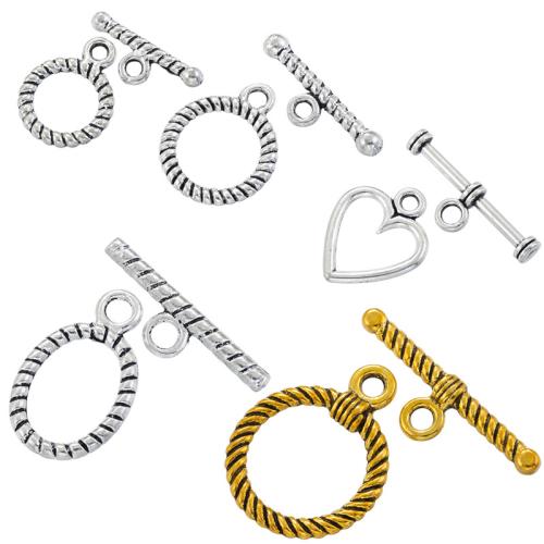 Brass Toggle Clasp, plated, DIY & different size for choice & different styles for choice, more colors for choice, Sold By PC