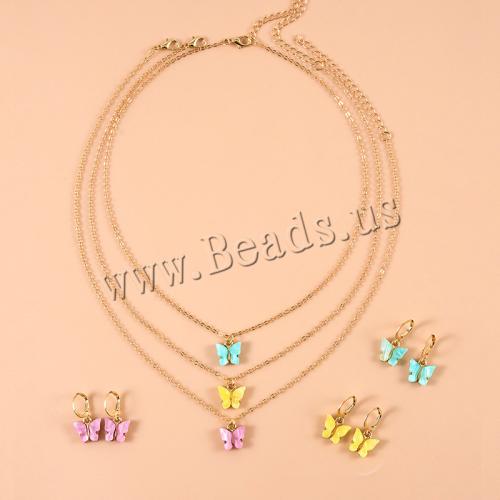 Zinc Alloy Jewelry Sets with Acetate & for woman Sold By PC