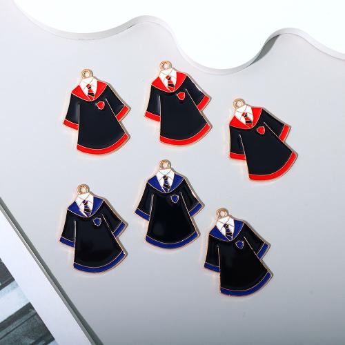 Zinc Alloy Enamel Pendants Garment plated DIY Sold By PC