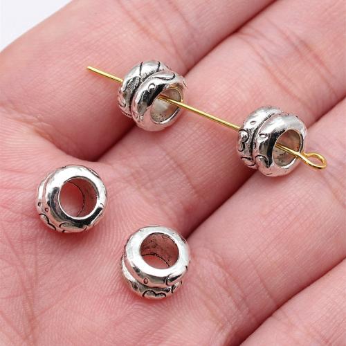 Zinc Alloy Jewelry Beads antique silver color plated DIY Sold By PC