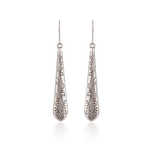 Zinc Alloy Korvakorut, Sinkkiseos, muoti korut & naiselle, enemmän värejä valinta, 62x9mm, Myymät Pair