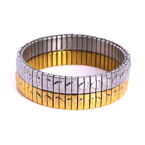 Stainless Steel Jewelry Bracelet, 304 Stainless Steel, fashion jewelry & for woman, more colors for choice, Sold By PC