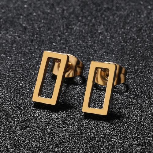 Stainless Steel Stud Earrings 304 Stainless Steel fashion jewelry & for woman Sold By Pair