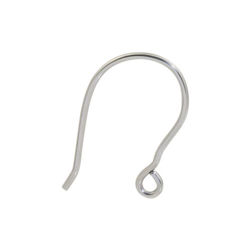 Cruach dhosmálta Hook Earwire, 316 Cruach dhosmálta, DIY, dath bunaidh, 21mm, Díolta De réir PC