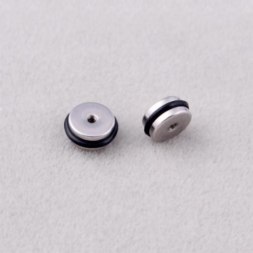 Stainless Steel Korva Nut Component, 304 Stainless Steel, tee-se-itse, 6mm, 50PC/laukku, Myymät laukku