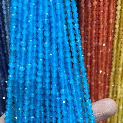 Cats Eye Jewelry Beads, DIY, more colors for choice, 3mm, Sold By Strand