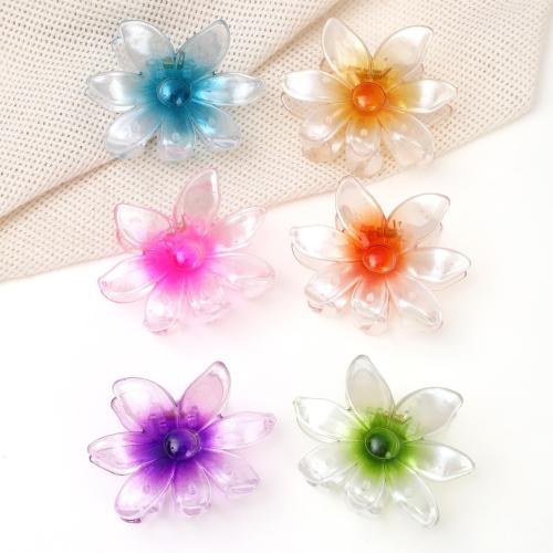 Hair Claw Clips Resin Flower handmade for woman Sold By PC