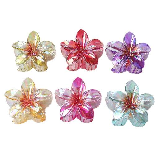 Hair Claw Clips Resin Flower handmade for woman Sold By PC