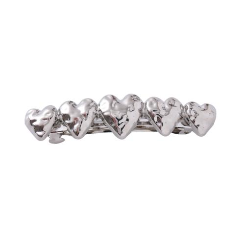 Hair Clip Zinc Alloy plated & for woman Sold By PC